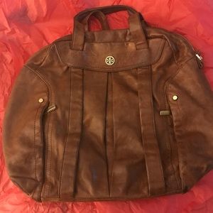 A large brown tote